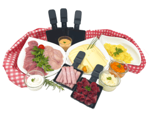 Raclette Spaß für 2 Personen Wurz