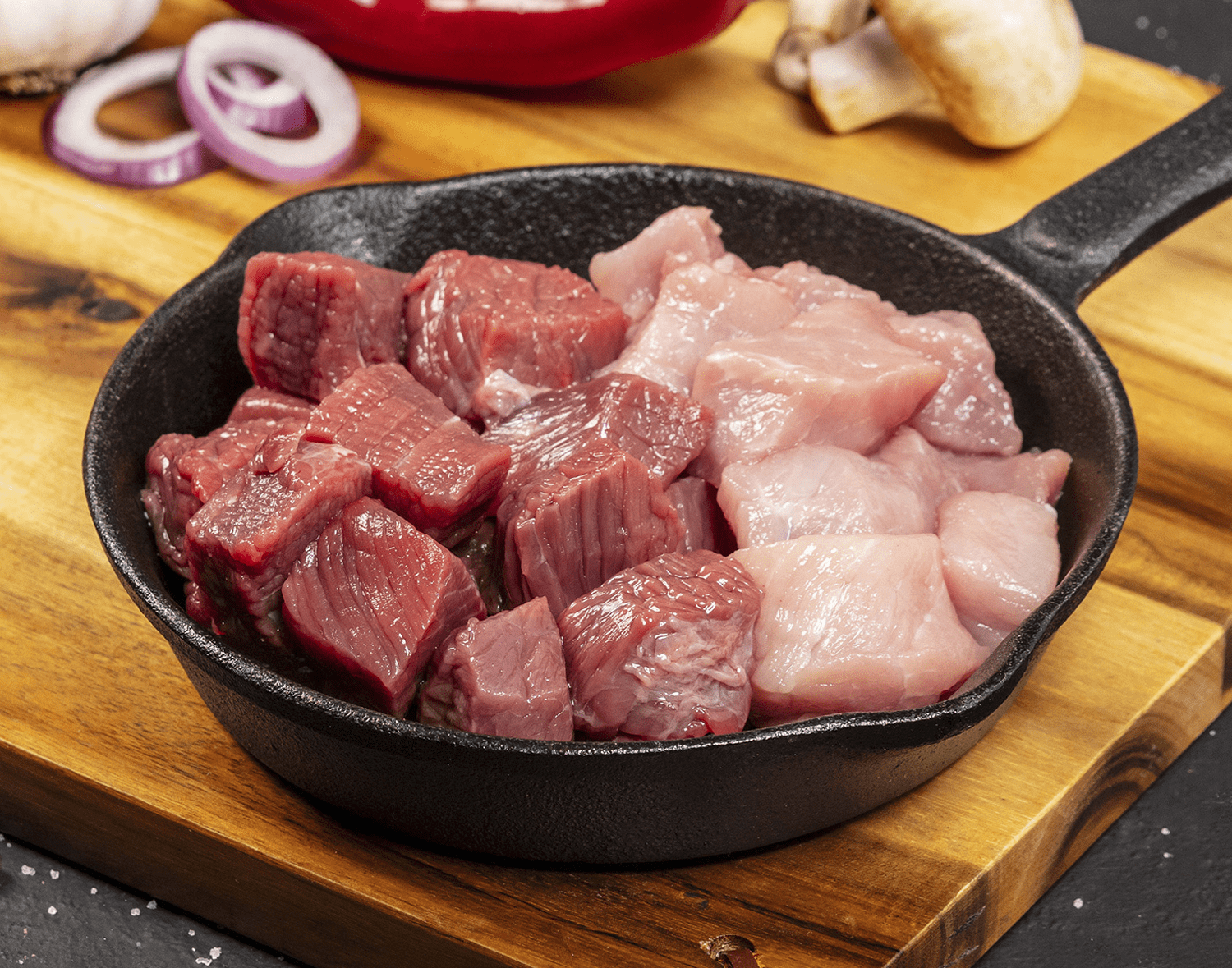 Gulasch gemischt